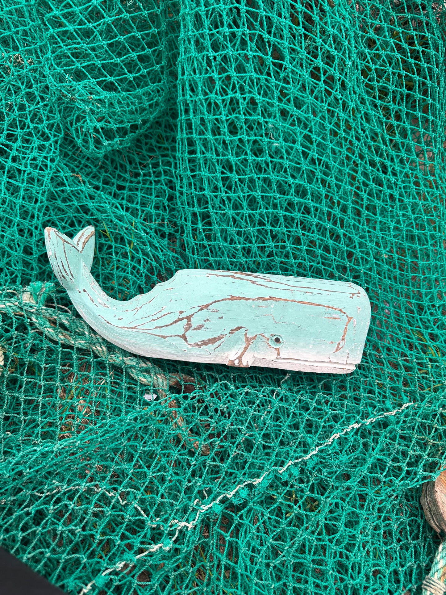 Wooden Whale Home Decor – 5 Colors Available