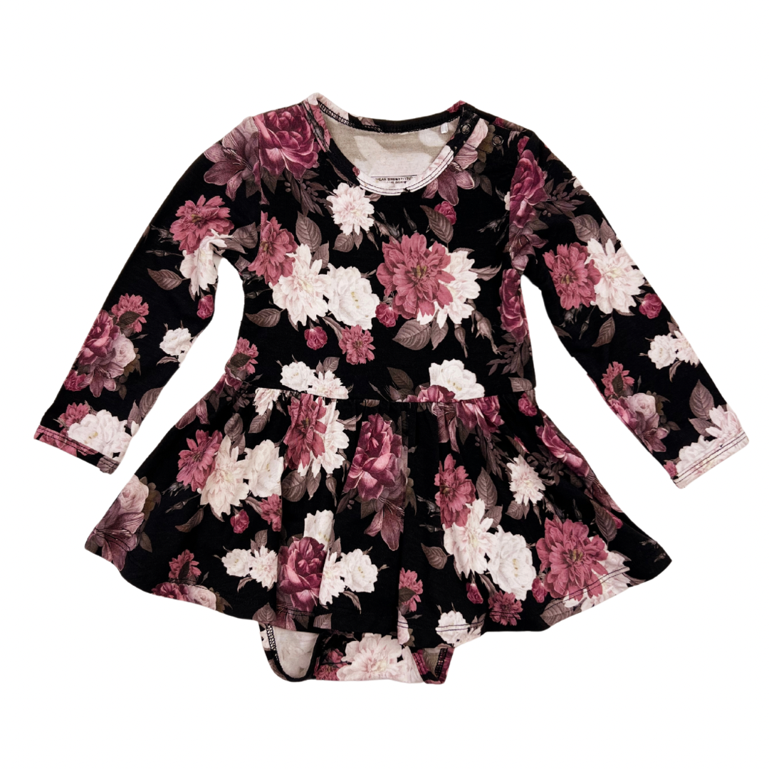 Ruffle Dress Long Sleeve