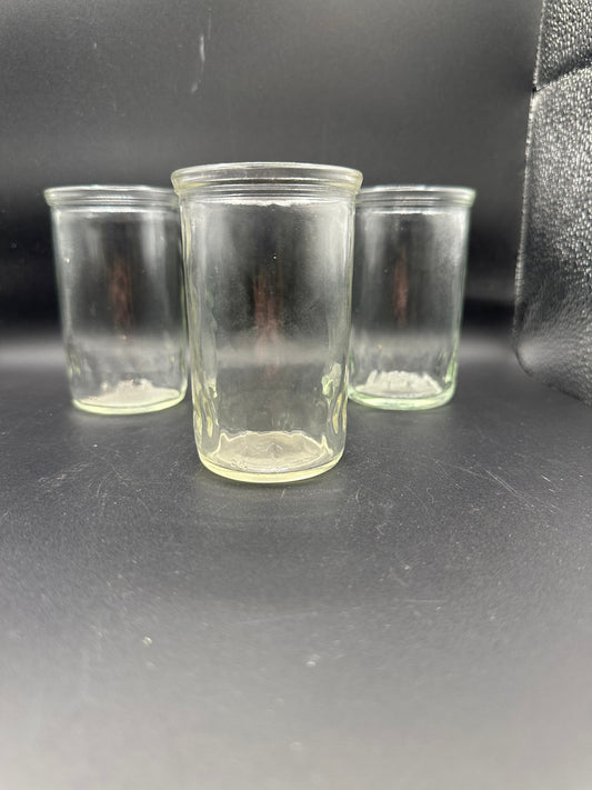 Vintage Unbranded Jelly/Jam Glass Jar