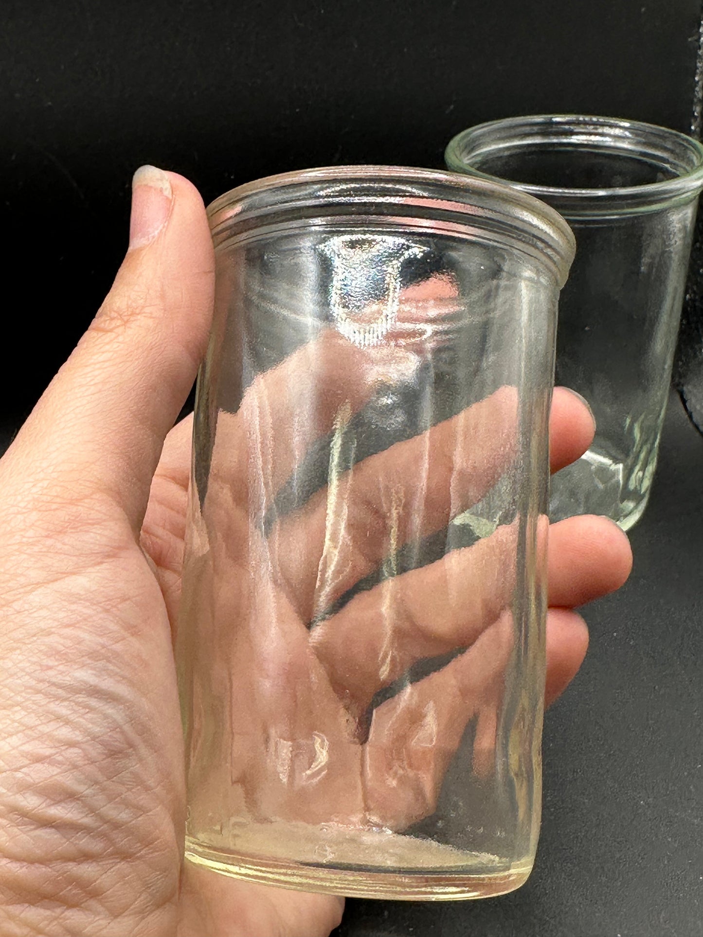 Vintage Unbranded Jelly/Jam Glass Jar