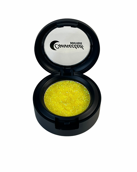 Inner Goddess - Yellow/Green Duo-chrome Glitter Eyeshadow single