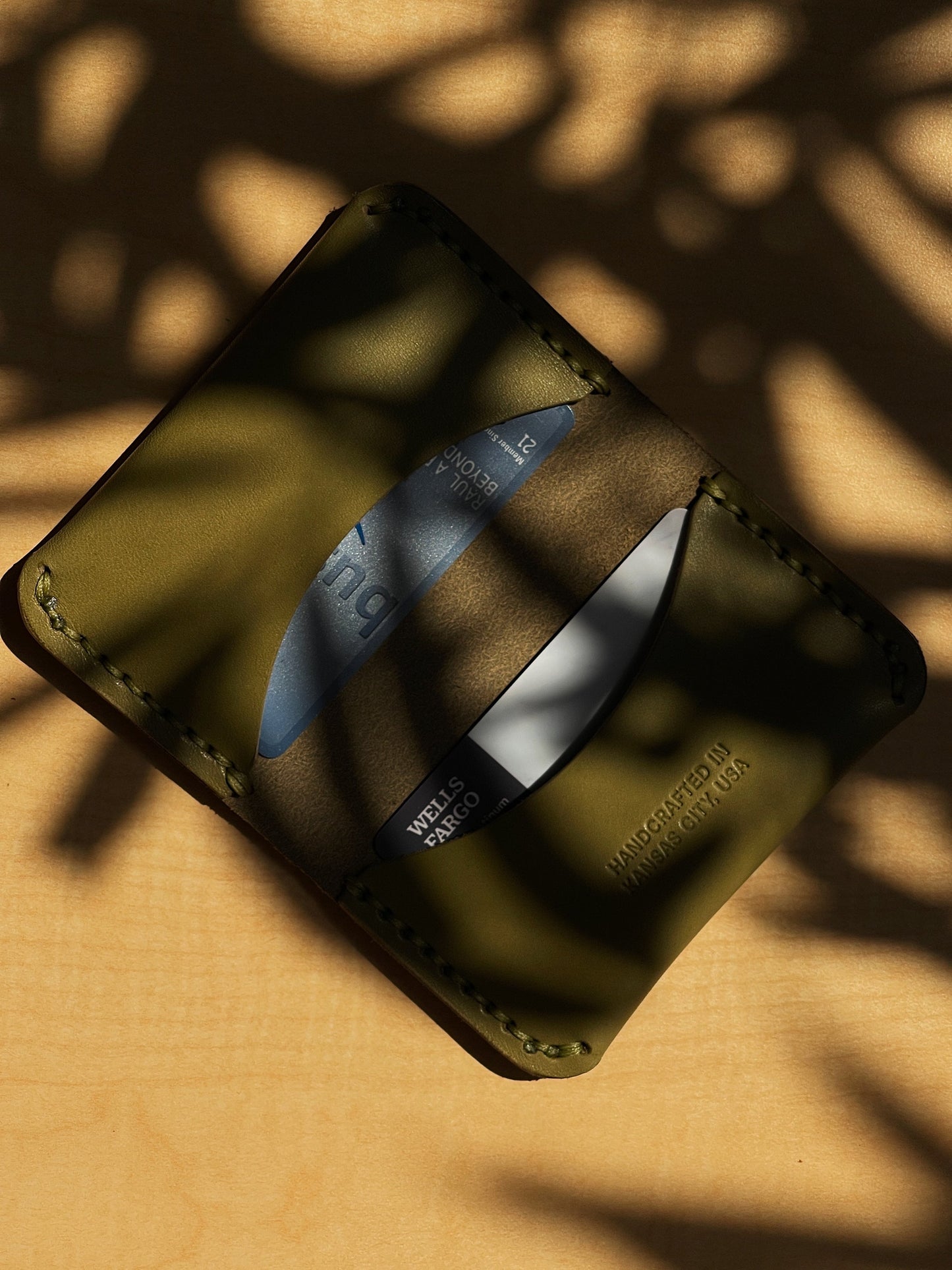 Leather Bifold Wallet | Blankets | Kitchen + Metal