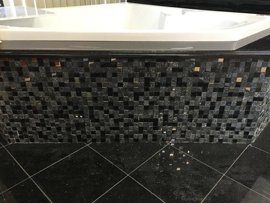 Cubic Black Mosaic
