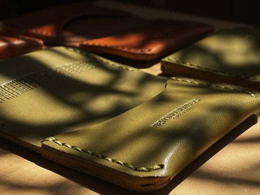 Leather Bifold Wallet | Blankets | Kitchen + Metal