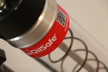 OilSafe | Battery Grease Gun | Clear Color Coded Cartridge