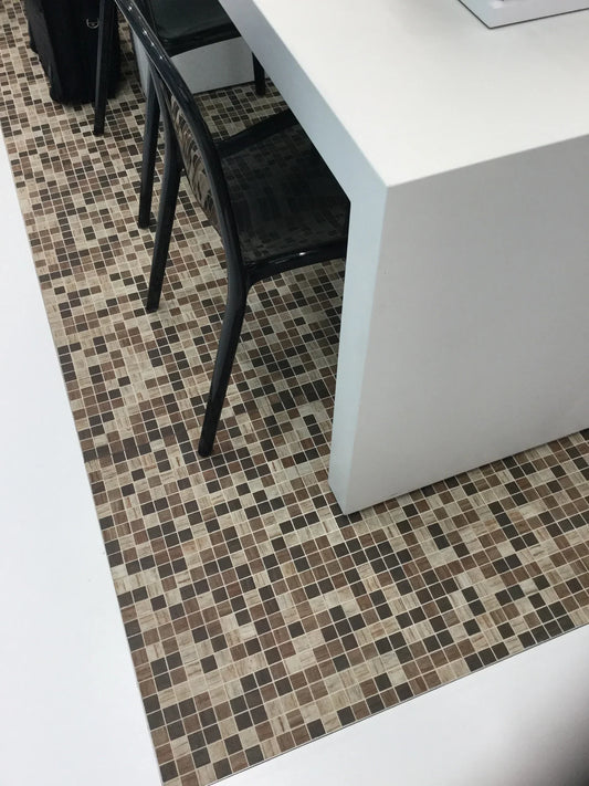 Forest 1x1 Wood Look Mosaic