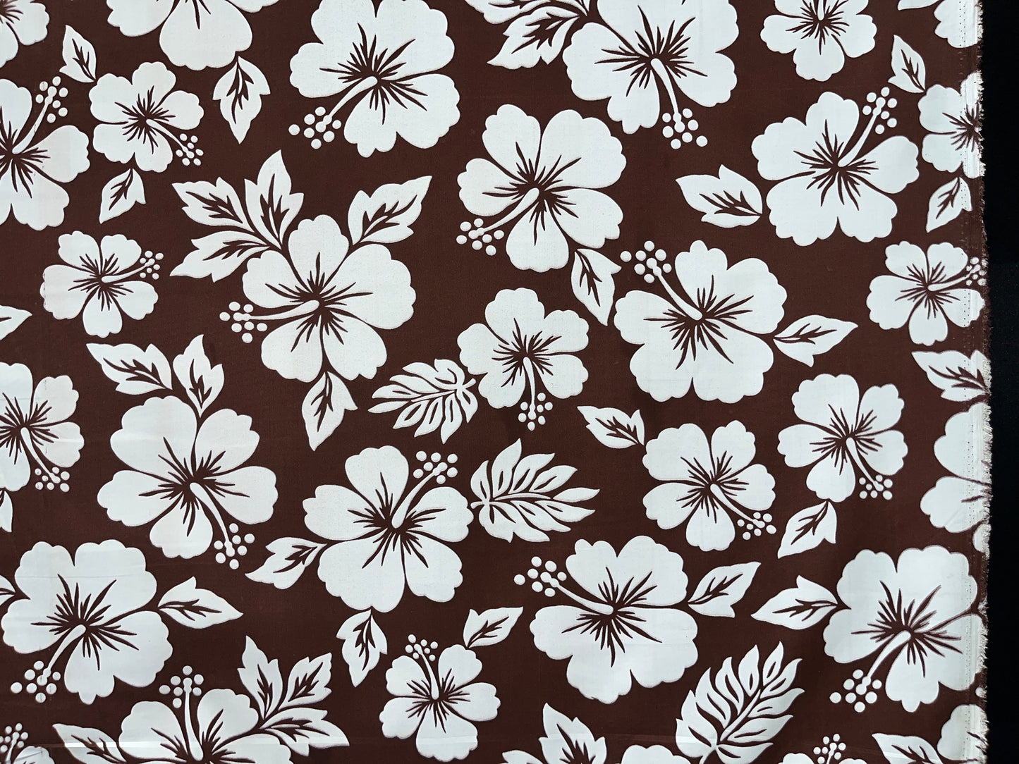 Hibiscus Flower Fabric | Polyester