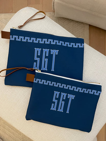 Solid Zipper Pouch
