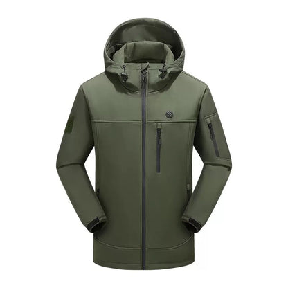 10-Zone Softshell Heated Jacket Waterproof Winter Coat｜LITEGUEST™