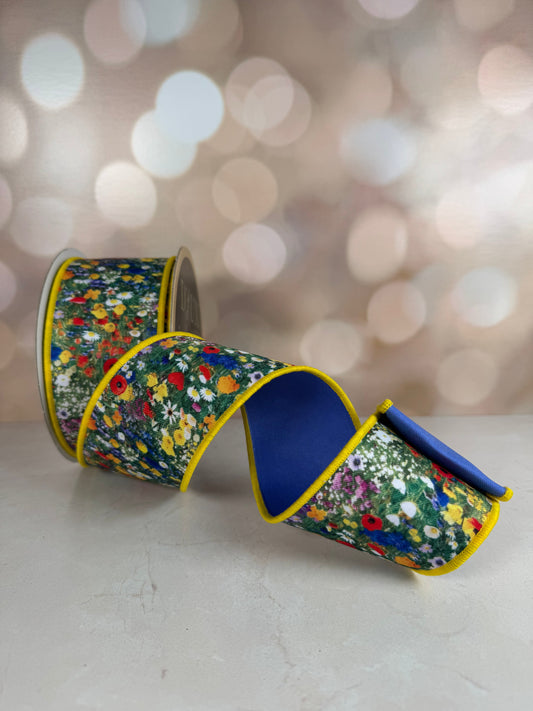 2.5"X10YD WILDFLOWER FIELD/FUSED MULTI