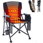 LITEGUEST™ Heated Folding Chair – Portable Warmth for Camping & Fishing