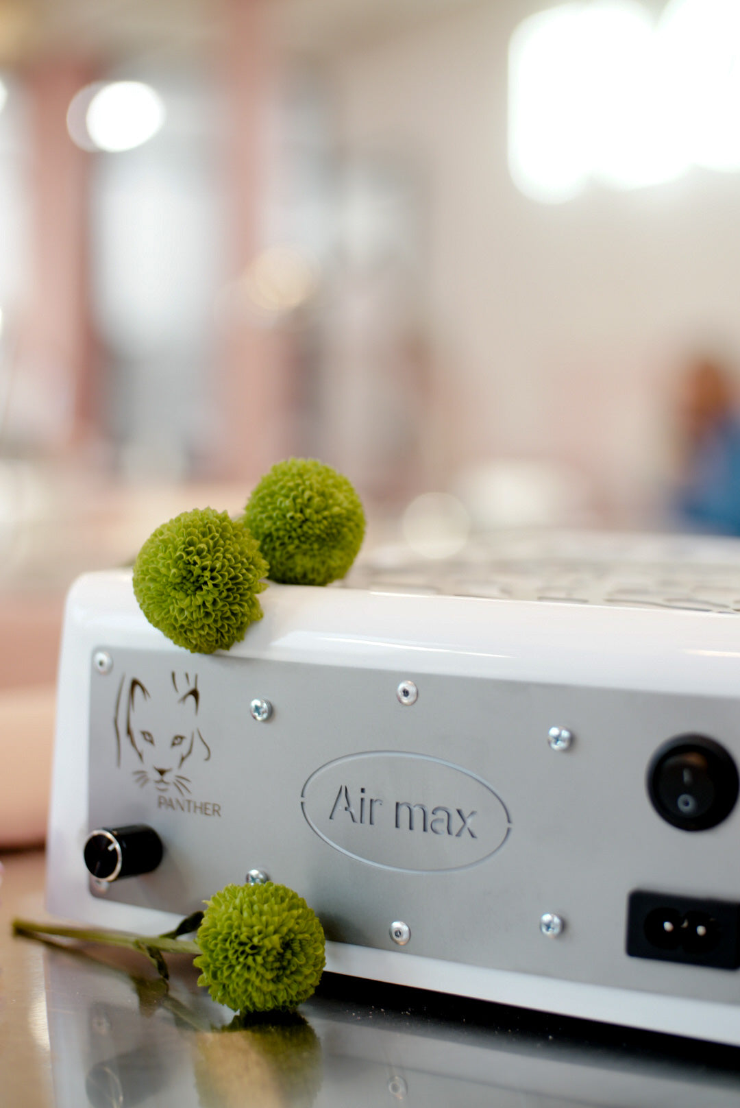 NEW(updated version)Nail dust collector with filter Air Max PANTHER 2в1 with НЕРА SILVER