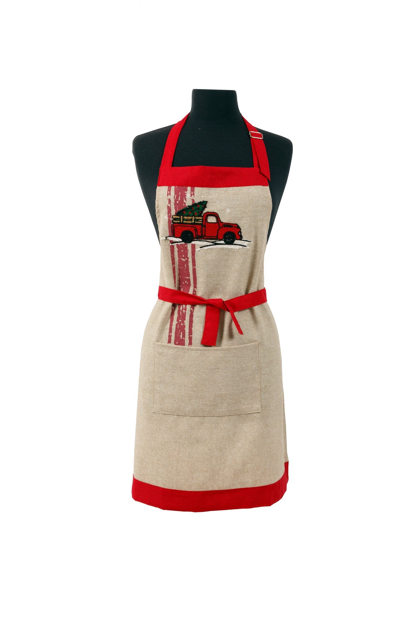 ML17131 Christmas Truck Apron