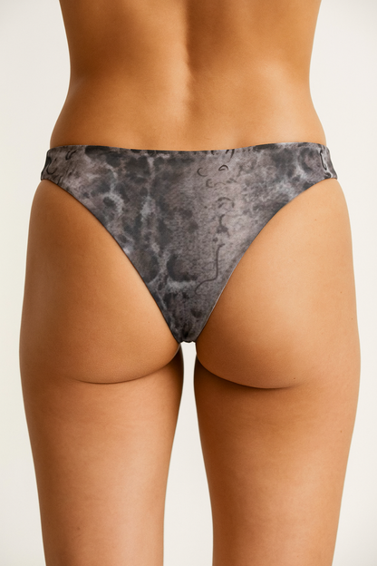 Brief Bikini Bottoms / SNAKE