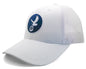 Trucker Hat - White/White w/ Navy Icon