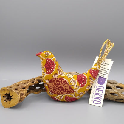 Cotton Bird Ornaments