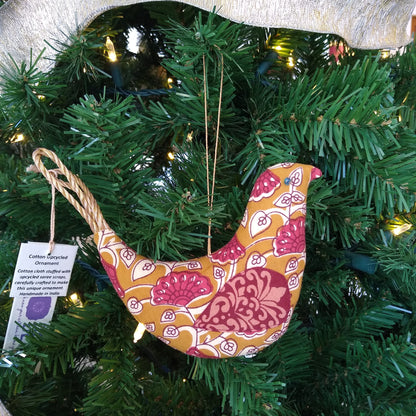 Cotton Bird Ornaments