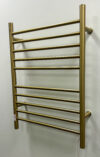 Radiant Hardwired + Plug-in Combo Straight 10 Bar Towel Warmer