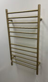Radiant Large Hardwired + Plug-in Combo Straight 12 Bar Towel Warmer