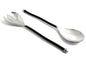 Vibhsa Black Silverware Stainless Steel Server Set