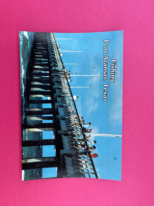 Vintage Fishing Postcard