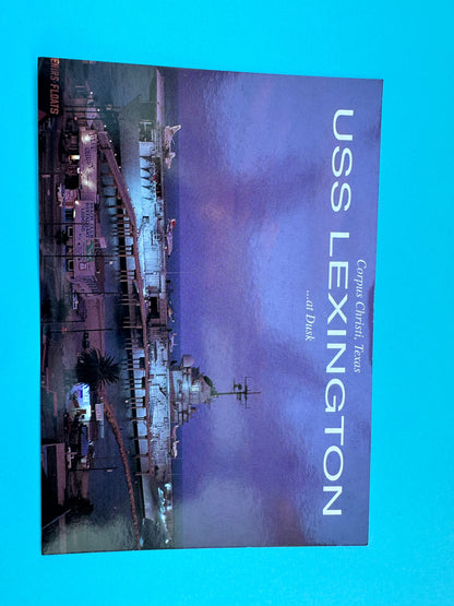 Vintage USS Lexington Postcard