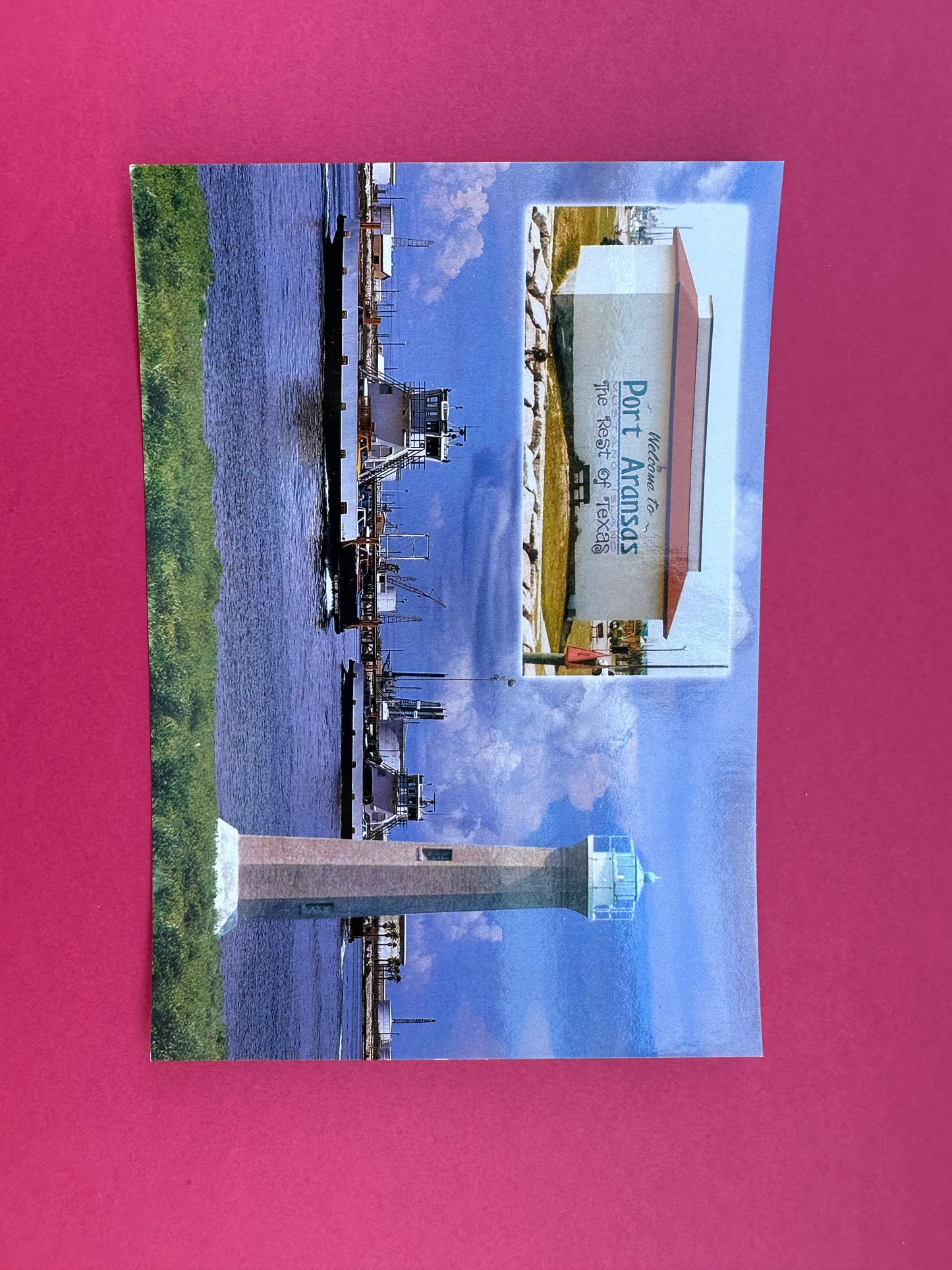 Vintage Port Aransas Postcard