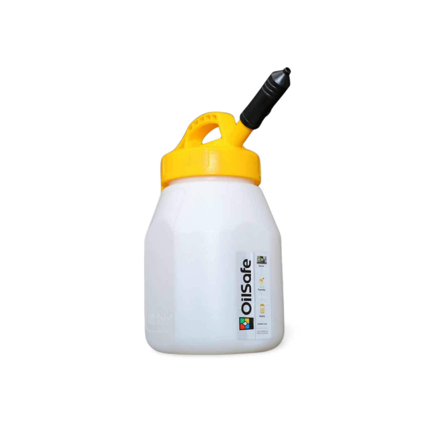 OilSafe |  Stretch Spout  | Controlled-Flow Oil Transfer Lid