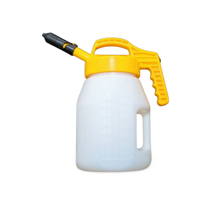 OilSafe |  Stretch Spout  | Controlled-Flow Oil Transfer Lid