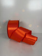 2.5"X10YD SATIN FUSED ORANGE