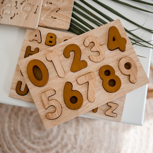 QToys Australia Natural number puzzle | Kitchen + Metal