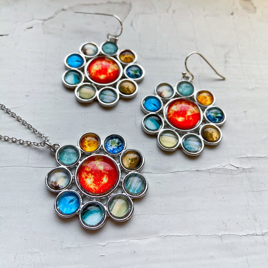 Solar System Halo Jewelry Set | Gift Shop & Gift Wrapping | Kitchen + Metal