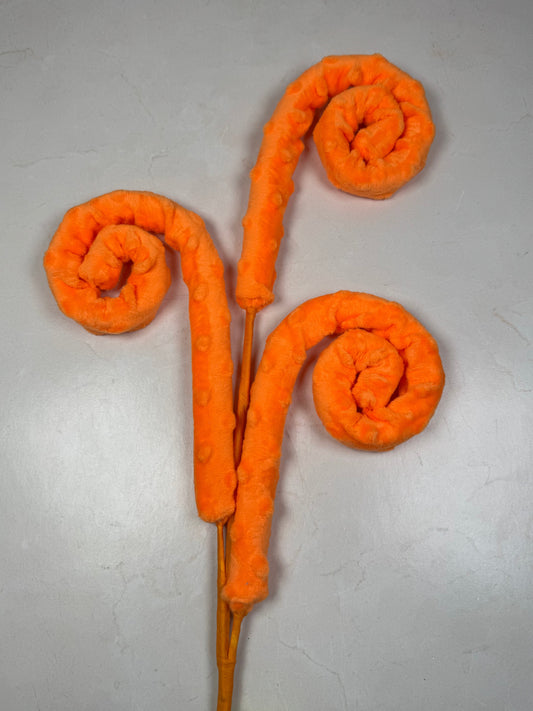 Orange Curly Spray