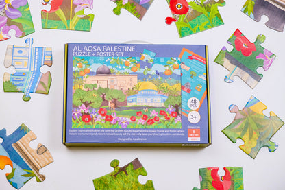 DEENIN Kids' Al-Aqsa Palestine Puzzle Set