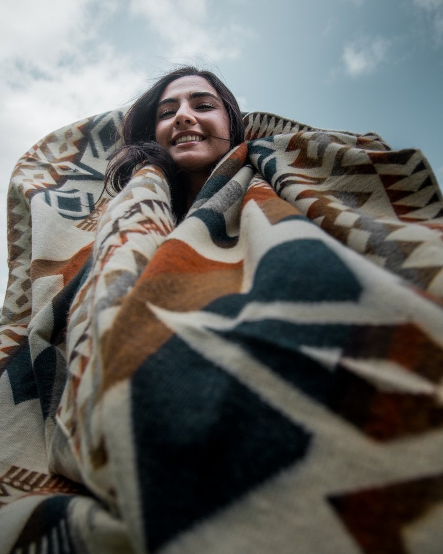 Awa Blanket - Earth | Kitchen + Metal