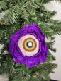 Eye Ball Flower Stem  Purple