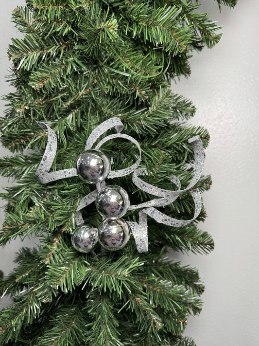 Ball Curly Pick Silver