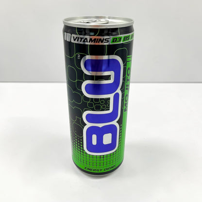 BLU Mojito Energy Drink 250ml Can – Refreshing Carbonated Beverage for Active Lifestyles