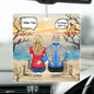It's Hard To Live Without You I Miss You - Memorial Gift For Family, Friends, Siblings - Personalized Acrylic Car Hanger