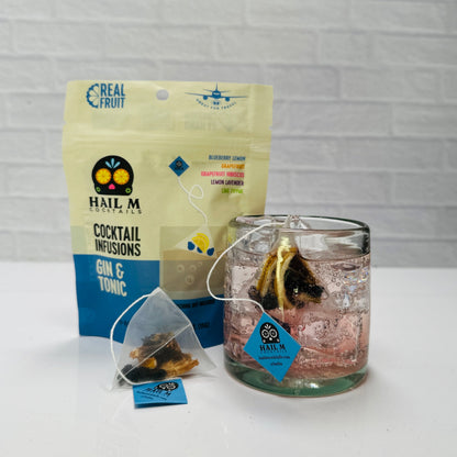 Gin & Tonic Infusion Kit – Sugar Free Travel Cocktail Tea Bags