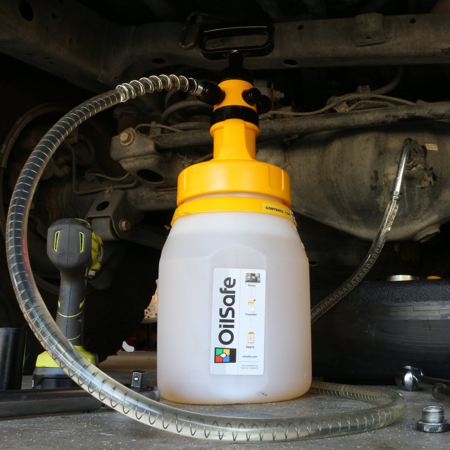 OilSafe | Oil & Fluid Pumps | Fluid Management