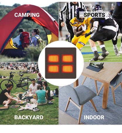LITEGUEST™ Heated Seat Cushion – Portable Warmth for Outdoor Use