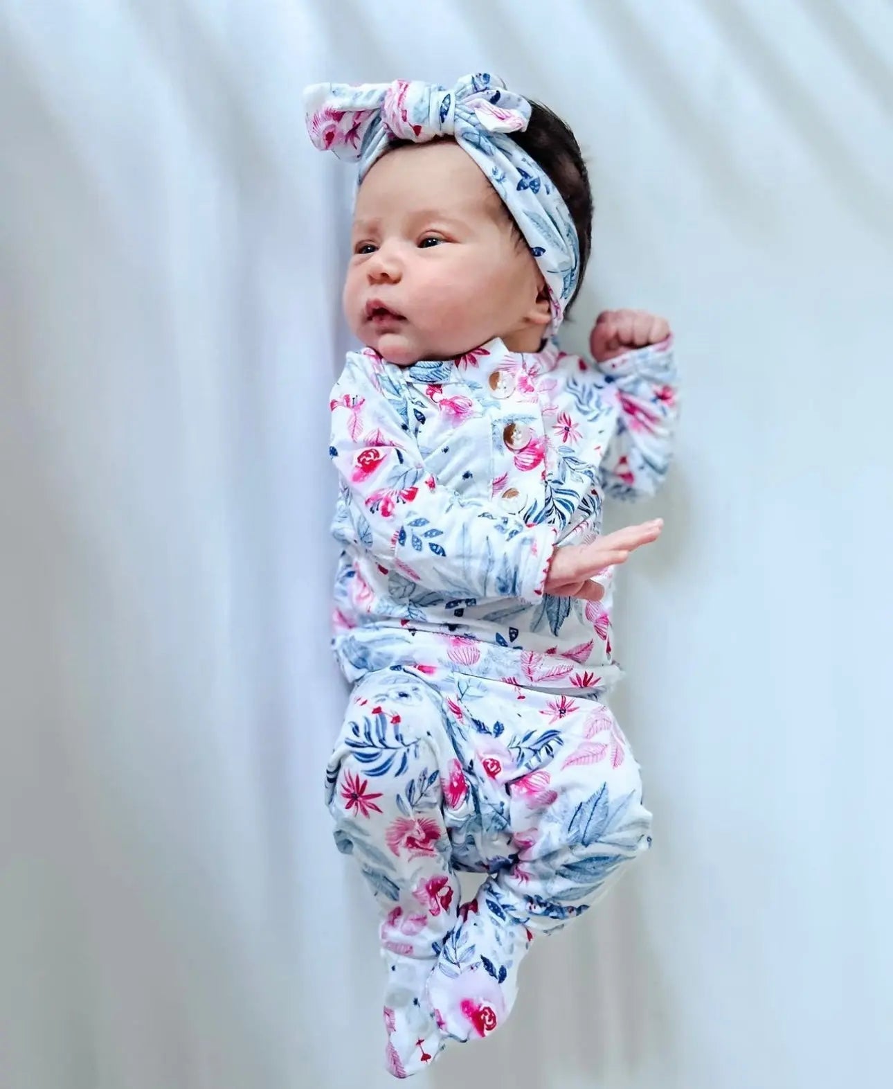 Newborn Outfit, Baby Outfit, Baby Girl Coming Home Outfit - Bloom