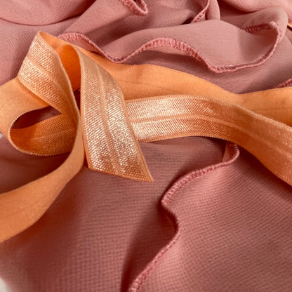 Dusty Rose Chiffon Ballet Wrap Skirt - Contemporary