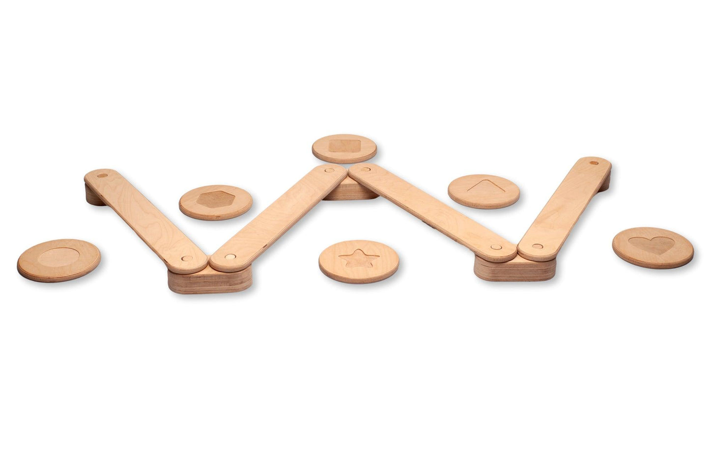 Montessori Balance Beam and Stepping Stones Set | Play | Kitchen + Metal