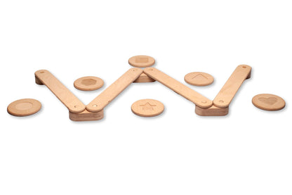 Montessori Balance Beam and Stepping Stones Set | Play | Kitchen + Metal