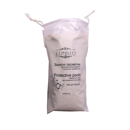 Komilfo Protective Pads – protective lint-free wipes, 100 pcs 834050