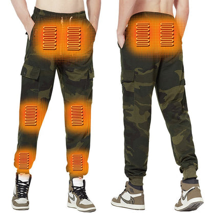 LITEGUEST™ Heated Cargo Multi-Pocket Pants for Outdoor Activities