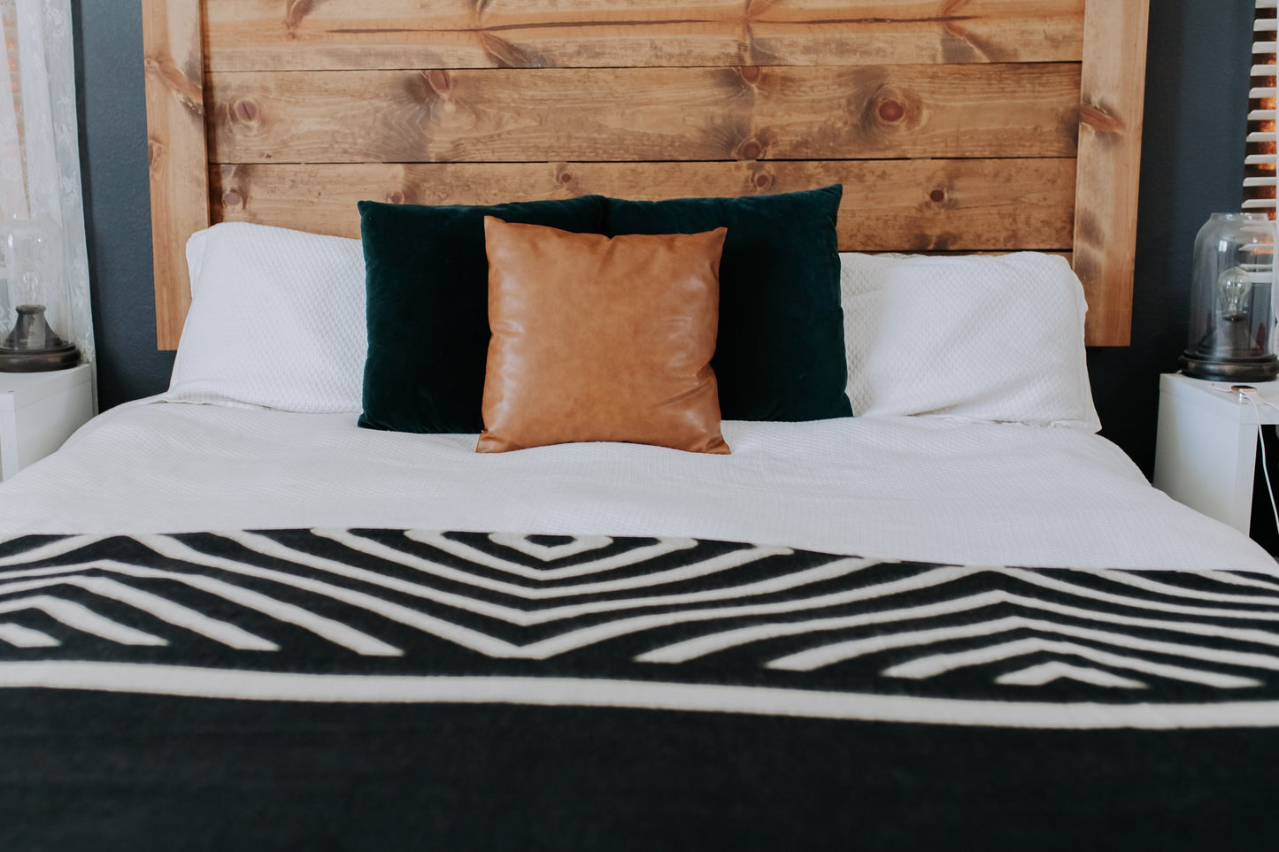 Paramo Blanket - Natural / Black | Blankets | Kitchen + Metal