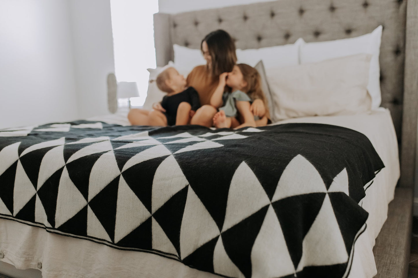 Nevado Blanket - Natural / Black | Kitchen + Metal